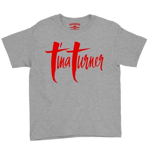 Tina Turner Logo Youth T-Shirt - Lightweight Vintage Children & Toddlers