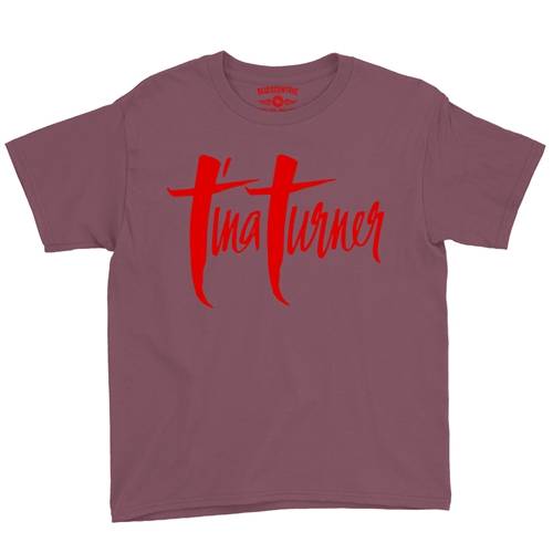 Tina Turner Logo Youth T-Shirt - Lightweight Vintage Children & Toddlers