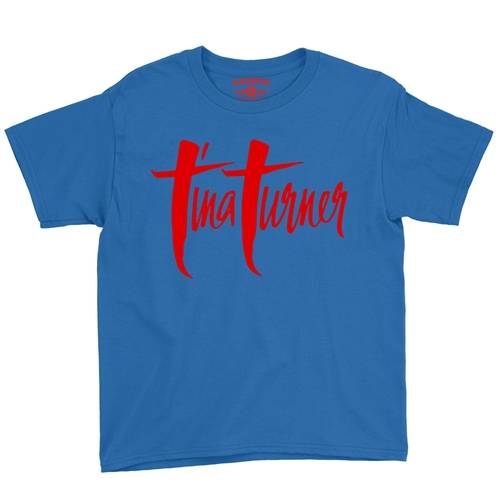 Tina Turner Logo Youth T-Shirt - Lightweight Vintage Children & Toddlers