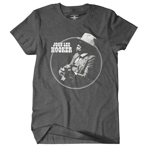 John Lee Hooker Circle T-Shirt - Classic Heavy Cotton