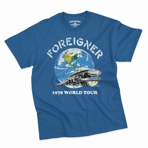 XLT FOREIGNER World Tour '78 T-Shirt - Men's Big & Tall