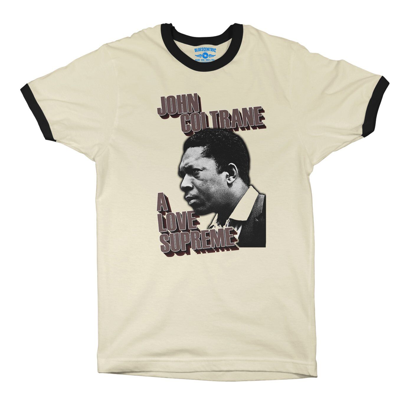 John Coltrane Graphic Love Supreme Ringer T-Shirt in default