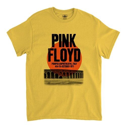 Pink Floyd Pompeii Vintage Concert T-Shirt - Classic Heavy Cotton