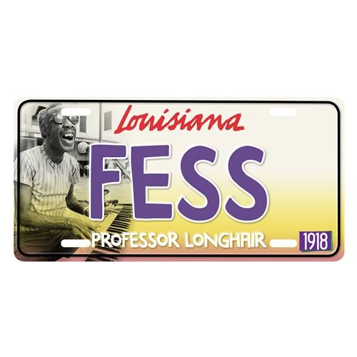 Professor Longhair License Plate