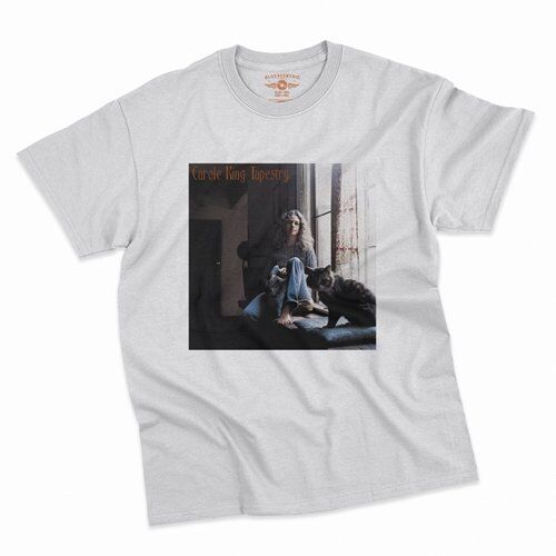 Carole King Tapestry Album T-Shirt - Classic Heavy Cotton