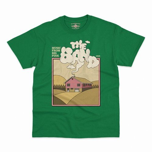 The Band Smokey Big Pink T-Shirt - Classic Heavy Cotton