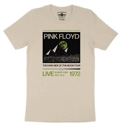 Pink Floyd 1972 Tour T-Shirt - Lightweight Vintage Style
