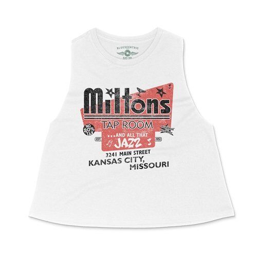 Milton's Jazz Kansas City Racerback Crop Top - Women's
