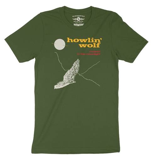 Howlin' Wolf Moanin' Album T-Shirt - Lightweight Vintage Style
