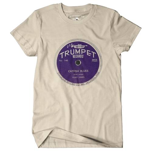 Trumpet Records Catfish Blues T-Shirt - Classic Heavy Cotton