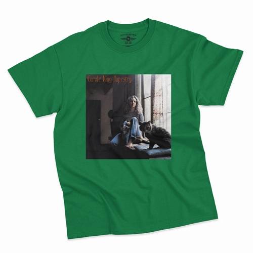 Carole King Tapestry Album T-Shirt - Classic Heavy Cotton