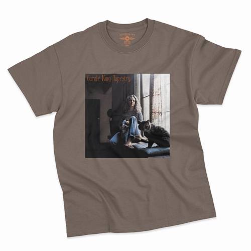 Carole King Tapestry Album T-Shirt - Classic Heavy Cotton