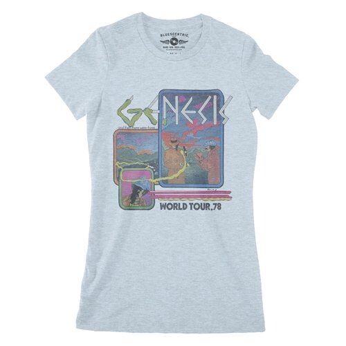 Genesis 1978 Tour Ladies T Shirt - Relaxed Fit