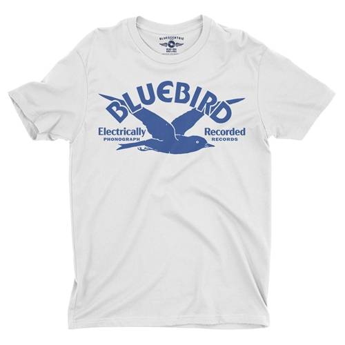 Bluebird Records Logo T-Shirt - Lightweight Vintage Style