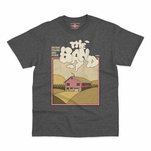 The Band Smokey Big Pink T-Shirt - Classic Heavy Cotton