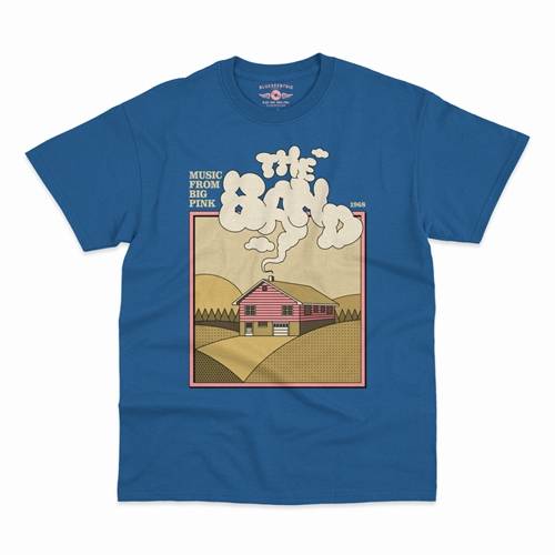 The Band Smokey Big Pink T-Shirt - Classic Heavy Cotton