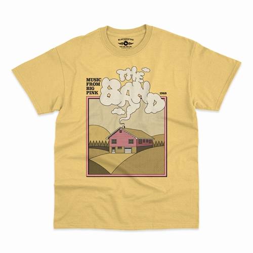 The Band Smokey Big Pink T-Shirt - Classic Heavy Cotton