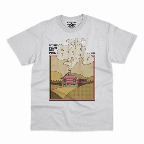 The Band Smokey Big Pink T-Shirt - Classic Heavy Cotton