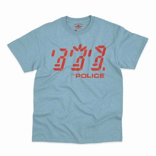 The Police Ghost In The Machine Album T-Shirt - Classic Heavy Cotton