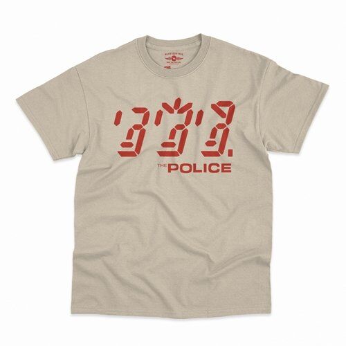The Police Ghost In The Machine Album T-Shirt - Classic Heavy Cotton