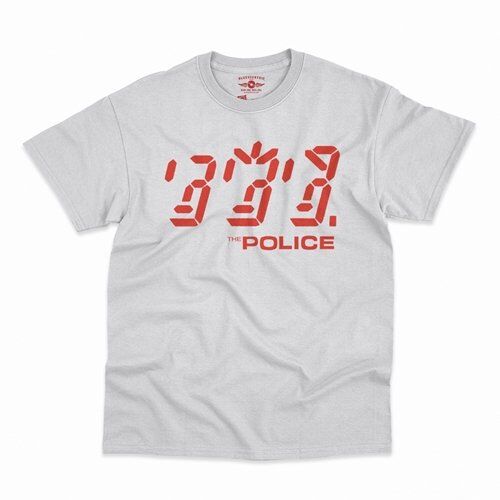 The Police Ghost In The Machine Album T-Shirt - Classic Heavy Cotton