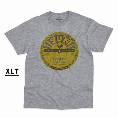 XLT Sun Records Elvis That's All Right Mama T-Shirt - Men's Big & Tall