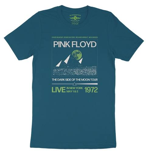 Pink Floyd 1972 Tour T-Shirt - Lightweight Vintage Style