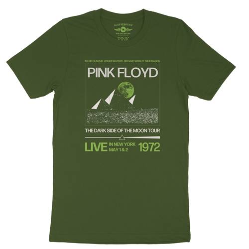 Pink Floyd 1972 Tour T-Shirt - Lightweight Vintage Style