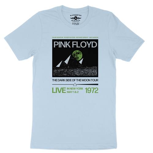 Pink Floyd 1972 Tour T-Shirt - Lightweight Vintage Style