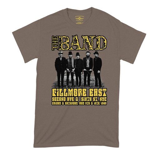 The Band at The Fillmore T-Shirt - Classic Heavy Cotton