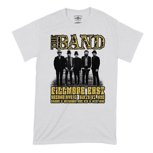 The Band at The Fillmore T-Shirt - Classic Heavy Cotton