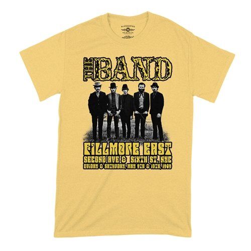 The Band at The Fillmore T-Shirt - Classic Heavy Cotton