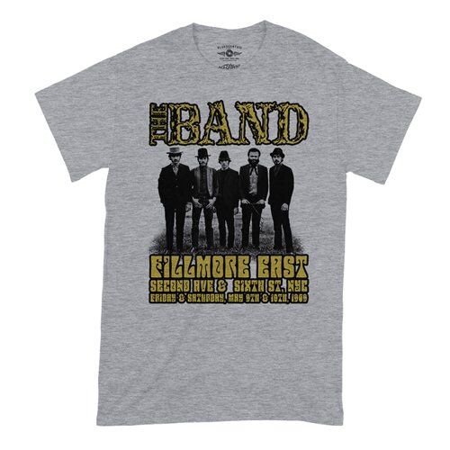 The Band at The Fillmore T-Shirt - Classic Heavy Cotton