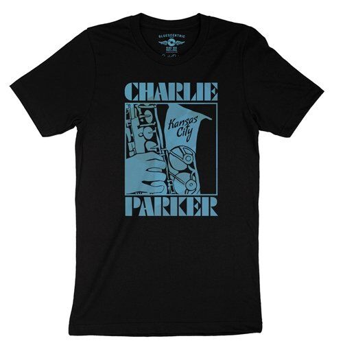 Charlie Parker Kansas City Mosaic T-Shirt - Lightweight Vintage Style