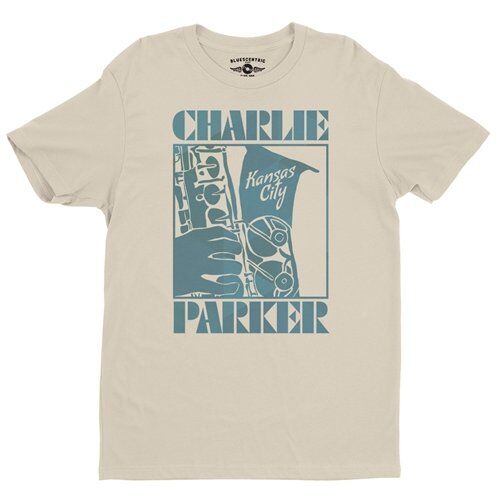 Charlie Parker Kansas City Mosaic T-Shirt - Lightweight Vintage Style