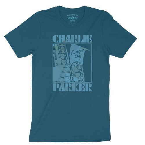 Charlie Parker Kansas City Mosaic T-Shirt - Lightweight Vintage Style