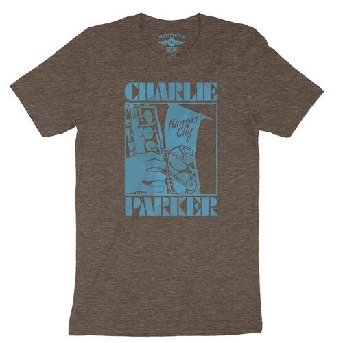 Charlie Parker Kansas City Mosaic T-Shirt - Lightweight Vintage Style
