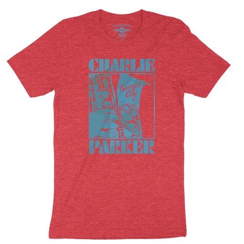 Charlie Parker Kansas City Mosaic T-Shirt - Lightweight Vintage Style