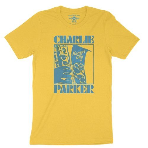 Charlie Parker Kansas City Mosaic T-Shirt - Lightweight Vintage Style