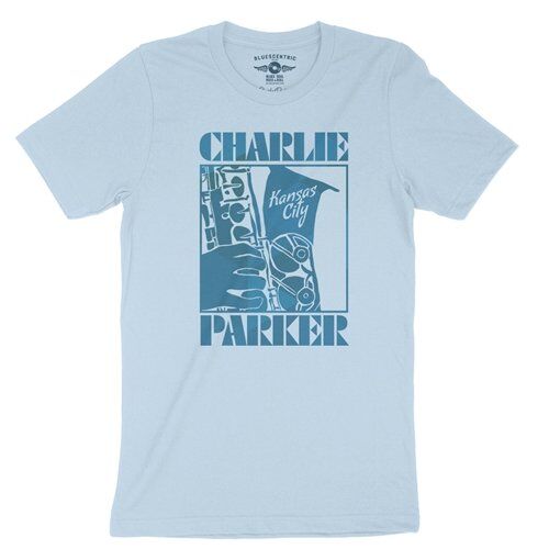 Charlie Parker Kansas City Mosaic T-Shirt - Lightweight Vintage Style