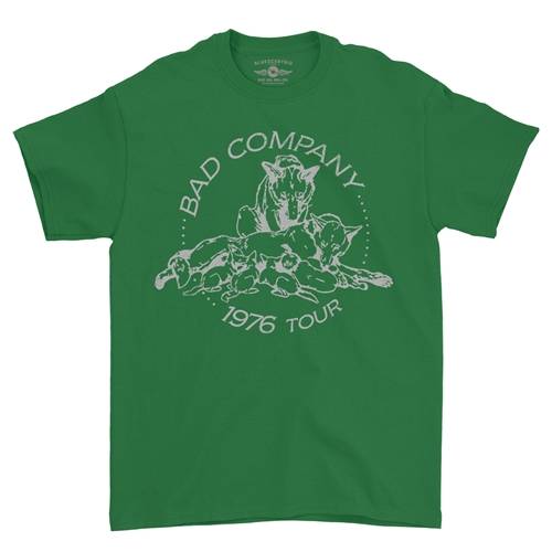 Bad Company 1976 Tour T-Shirt - Classic Heavy Cotton
