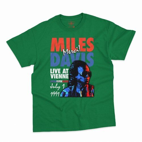 Miles Davis Live in France Vintage Concert T-Shirt - Classic Heavy Cotton