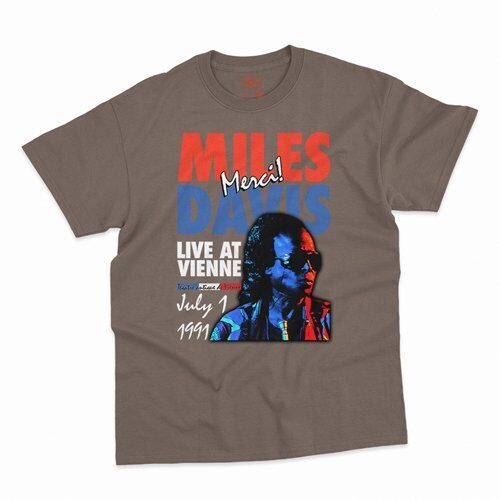 Miles Davis Live in France Vintage Concert T-Shirt - Classic Heavy Cotton