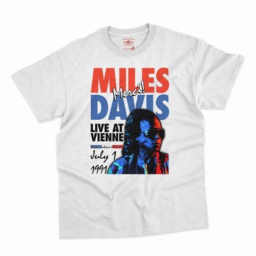 Miles Davis Live in France Vintage Concert T-Shirt - Classic Heavy Cotton