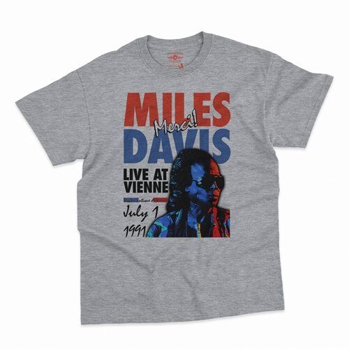 Miles Davis Live in France Vintage Concert T-Shirt - Classic Heavy Cotton
