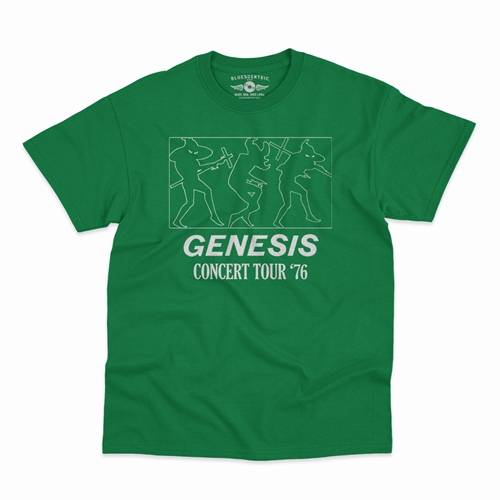 Genesis Concert Tour '76 T-Shirt - Classic Heavy Cotton