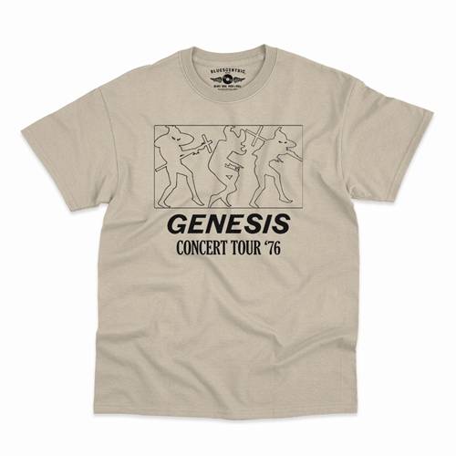Genesis Concert Tour '76 T-Shirt - Classic Heavy Cotton