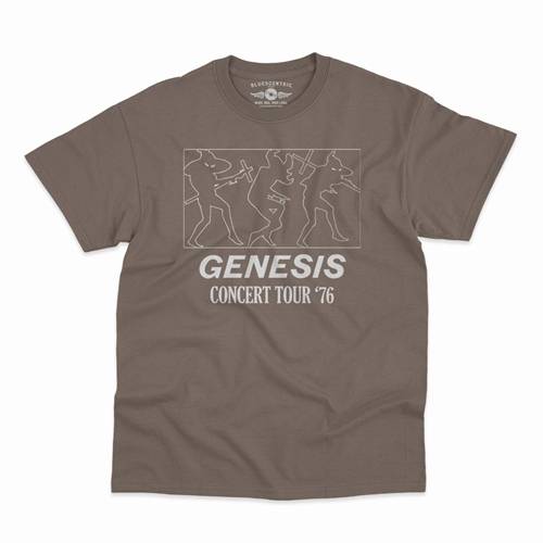 Genesis Concert Tour '76 T-Shirt - Classic Heavy Cotton