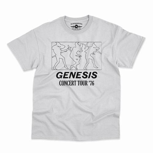 Genesis Concert Tour '76 T-Shirt - Classic Heavy Cotton