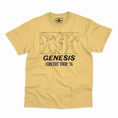 Genesis Concert Tour '76 T-Shirt - Classic Heavy Cotton